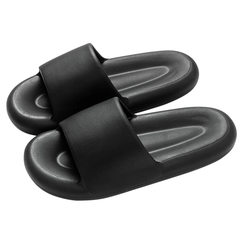 New Cloud Soft EVA Slippers Couples Home Outdoor Slipper Summer Beach Sandals Men Flip Flops Women Bedroom Thick Bottom Shoes