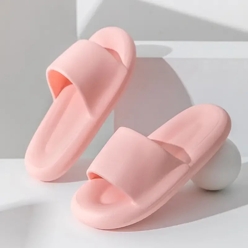 New Cloud Soft EVA Slippers Couples Home Outdoor Slipper Summer Beach Sandals Men Flip Flops Women Bedroom Thick Bottom Shoes