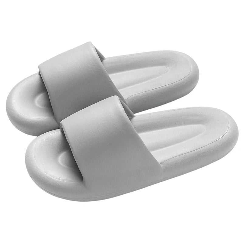 New Cloud Soft EVA Slippers Couples Home Outdoor Slipper Summer Beach Sandals Men Flip Flops Women Bedroom Thick Bottom Shoes