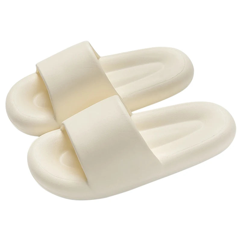 New Cloud Soft EVA Slippers Couples Home Outdoor Slipper Summer Beach Sandals Men Flip Flops Women Bedroom Thick Bottom Shoes