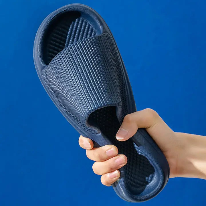 Soft Sole Massage Shower Shoes for Women Men Couples Waterproof Non-slip Home Leisure Fashion Bathroom Slippers