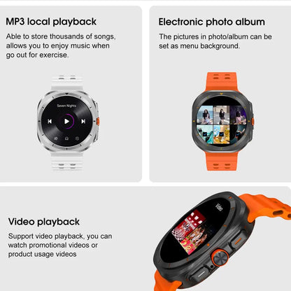 2025 New Smart Watch 7 Ultra 32GB Big Memory Smart Watch Men HD Bluetooth Calk MP3/MP4 Player IP68 Waterproof Smartwatches Women
