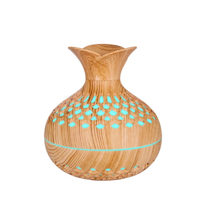 300ml Vase Air Humidifier USB Ultrasonic Cool Water Aroma Diffuser with LED Light For Home Room Silent Aromatherapy Humificador