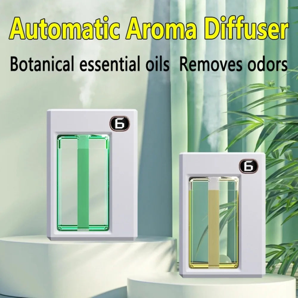 Digital Display Rechargeable Fragrance Machine Automatic Aroma Diffuser Humidifiers，need to buy an aromatherapy machine to use