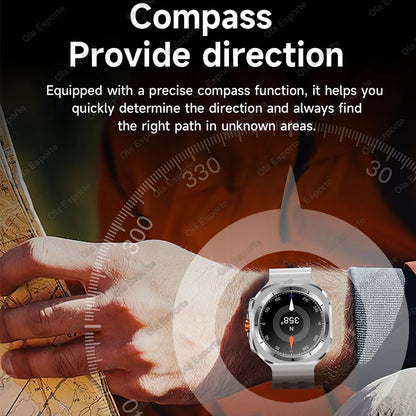 Smart Watch For Samsung Galaxy Watch 7 Ultra Men GPS Tracking NFC Control Smartwatch Health Tracker BT Call Smartwatches 2024