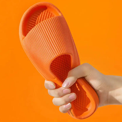 Soft Sole Massage Shower Shoes for Women Men Couples Waterproof Non-slip Home Leisure Fashion Bathroom Slippers