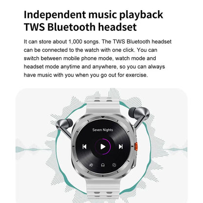 2025 New Smart Watch 7 Ultra 32GB Big Memory Smart Watch Men HD Bluetooth Calk MP3/MP4 Player IP68 Waterproof Smartwatches Women