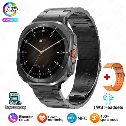 2025 New Smart Watch 7 Ultra 32GB Big Memory Smart Watch Men HD Bluetooth Calk MP3/MP4 Player IP68 Waterproof Smartwatches Women