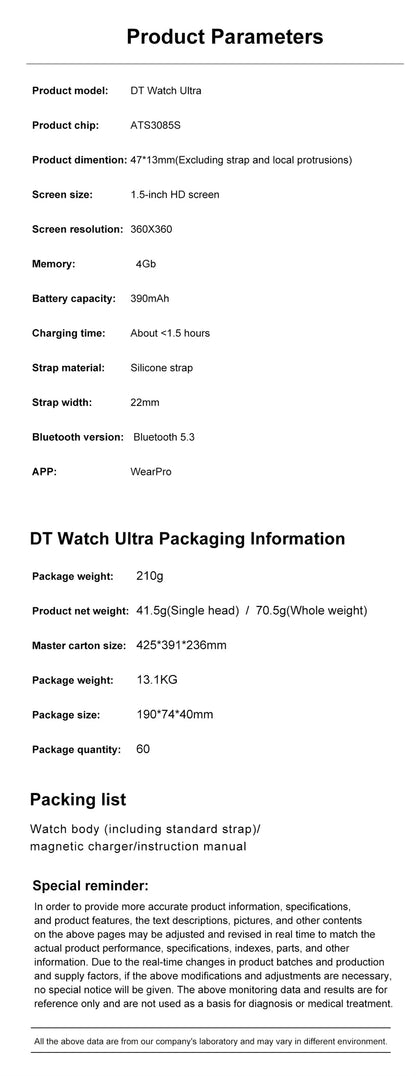 2025 New Smart Watch 7 Ultra 32GB Big Memory Smart Watch Men HD Bluetooth Calk MP3/MP4 Player IP68 Waterproof Smartwatches Women
