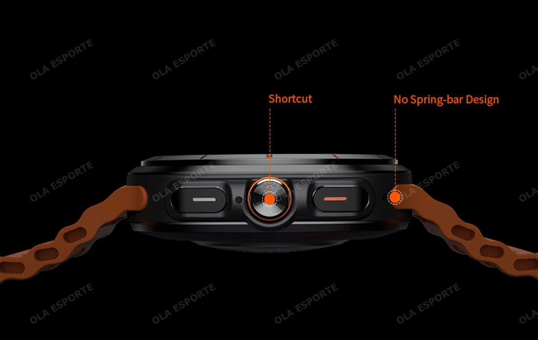 Smart Watch For Samsung Galaxy Watch 7 Ultra Men GPS Tracking NFC Control Smartwatch Health Tracker BT Call Smartwatches 2024