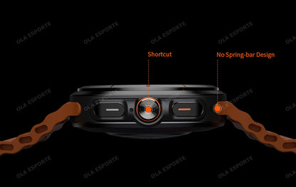 Smart Watch For Samsung Galaxy Watch 7 Ultra Men GPS Tracking NFC Control Smartwatch Health Tracker BT Call Smartwatches 2024