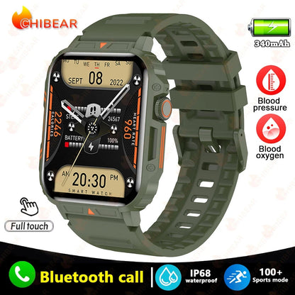 2024 New Smart Watch Men 1.95 Inches Bluetooth Call IP68 Waterproof Sport Mode Health monitoring Smartwatches For Huawei Xiaomi