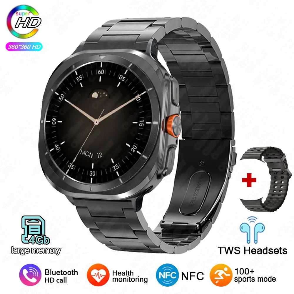 2025 New Smart Watch 7 Ultra 32GB Big Memory Smart Watch Men HD Bluetooth Calk MP3/MP4 Player IP68 Waterproof Smartwatches Women