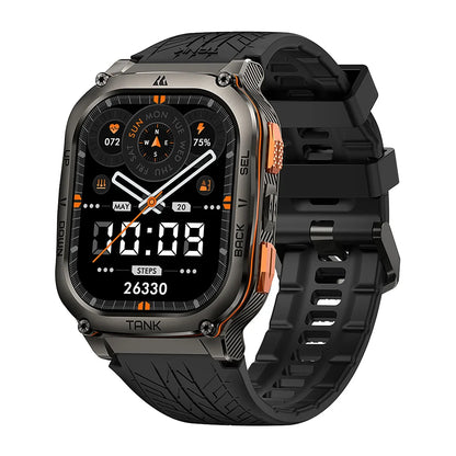 KOSPET TANK M3 Ultra GPS Smart Watch For Men Compass Altimeter Barometric 480mAh Military Digital AMOLED Bluetooth Call Watches