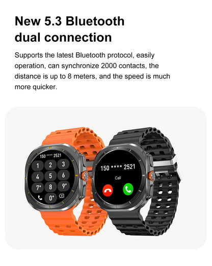2025 New Smart Watch 7 Ultra 32GB Big Memory Smart Watch Men HD Bluetooth Calk MP3/MP4 Player IP68 Waterproof Smartwatches Women