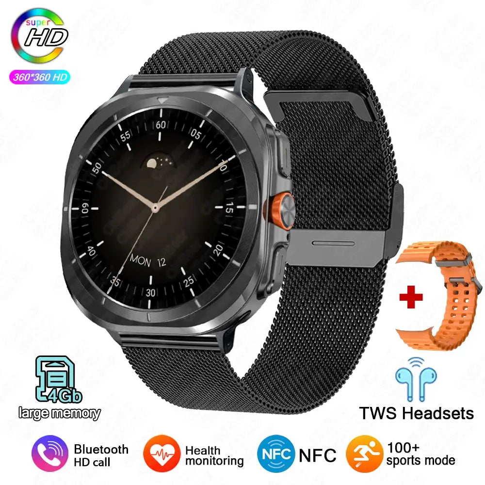 2025 New Smart Watch 7 Ultra 32GB Big Memory Smart Watch Men HD Bluetooth Calk MP3/MP4 Player IP68 Waterproof Smartwatches Women