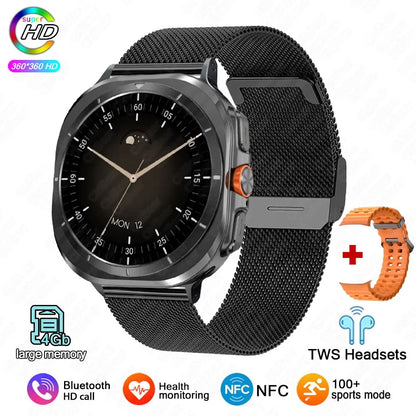 2025 New Smart Watch 7 Ultra 32GB Big Memory Smart Watch Men HD Bluetooth Calk MP3/MP4 Player IP68 Waterproof Smartwatches Women