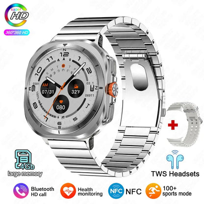 2025 New Smart Watch 7 Ultra 32GB Big Memory Smart Watch Men HD Bluetooth Calk MP3/MP4 Player IP68 Waterproof Smartwatches Women