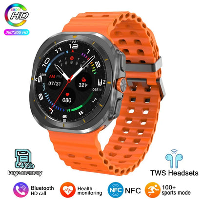 2025 New Smart Watch 7 Ultra 32GB Big Memory Smart Watch Men HD Bluetooth Calk MP3/MP4 Player IP68 Waterproof Smartwatches Women