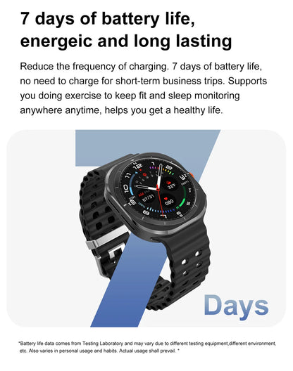2025 New Smart Watch 7 Ultra 32GB Big Memory Smart Watch Men HD Bluetooth Calk MP3/MP4 Player IP68 Waterproof Smartwatches Women