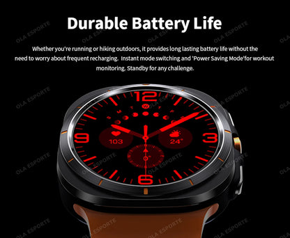 Smart Watch For Samsung Galaxy Watch 7 Ultra Men GPS Tracking NFC Control Smartwatch Health Tracker BT Call Smartwatches 2024