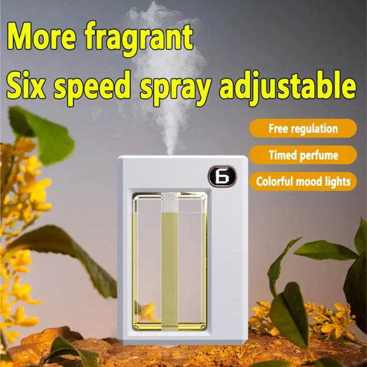 Digital Display Rechargeable Fragrance Machine Automatic Aroma Diffuser Humidifiers，need to buy an aromatherapy machine to use