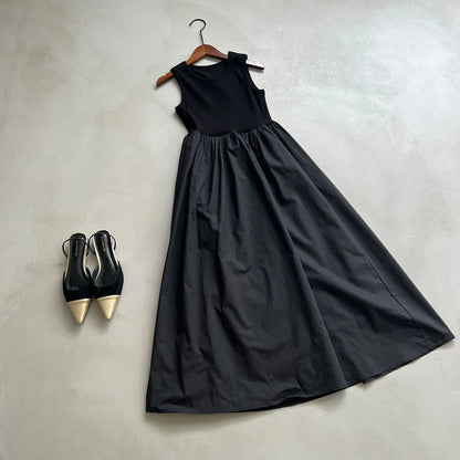 Vestidos De Mujer Slim Vest Pink Sleeveless Knitted Dress New Maxi Dresses for Women Robe Femme Tank Black