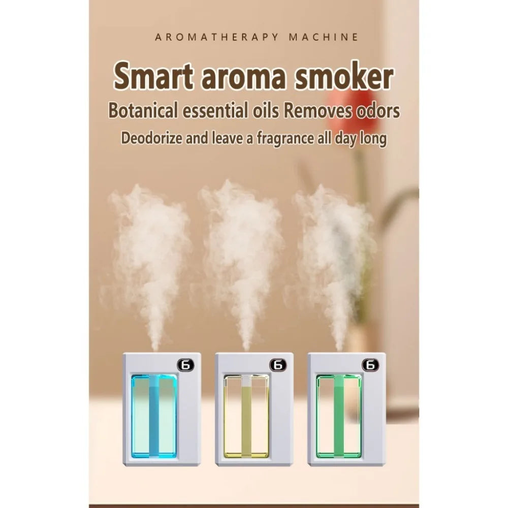 Digital Display Rechargeable Fragrance Machine Automatic Aroma Diffuser Humidifiers，need to buy an aromatherapy machine to use