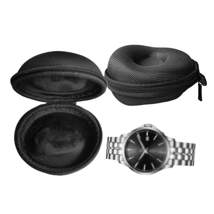 Portable EVA Single Watch Travel Case Watch Storage Organizer Box Watch Holder Waterproof for Smartwatches Zippered Container